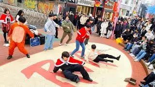 [STREET ARTIST] HAF. CHRISTMAS HONGDAE BUSKING. 241221.