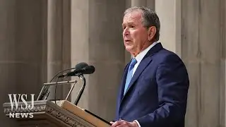 Bush Says Dick Cheney Was &lsquo;Model of Concentration, Alertness and Composure&rsquo; | WSJ News