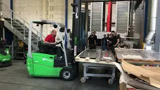 Lastech AG denkt gr&uuml;n: CESAB Stapler bei Lastech AG