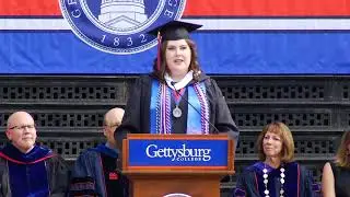 Uroczystość wręczenia dyplom&oacute;w ukończenia studi&oacute;w licencjackich w Gettysburg College w 2019 roku