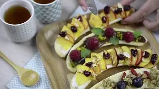 RECETTE HEALTHY FACILE &bull; Go&ucirc;ter simple et gourmand : les snacks de bananes &bull; Tadaaa !