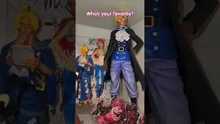 My bro's collection! #onepiece #animemerch #animefigures #anime #strawhats #sabo #ace #Yamato #luffy