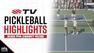 Collin Johns' Unbelievable Defense Pickleball Highlight - 2022 PPA Desert Ridge Men's Doubles