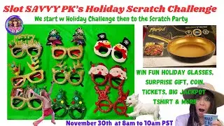 🔴The Savvy Saturday Scratch Party and PK&rsquo;s Challenge today, #livestream, #giveaways, #drawings