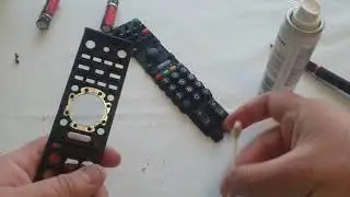 Sony tv remote RM-ED013 - Cleaning and disassembly