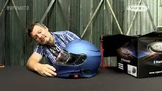 Шлемы Viper Helmets с Bluetooth, полный обзор RSV171 Bl+3.0 Flip Helmet / vprmoto