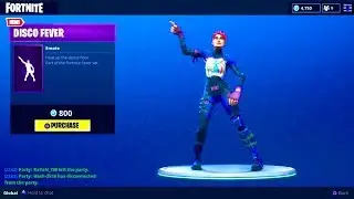 NEW &ldquo;DISCO FEVER&rdquo; DANCE (Disco Emote) - Fortnite Battle Royale
