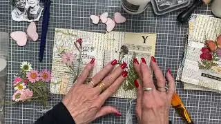 Use Your Scraps - Note Cards / The 1st & 2nd Master Board Collage @drnmarketbydebbie #collageart