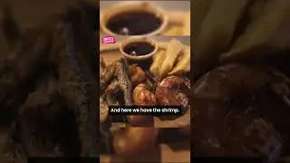 Trying Nigerian food for the first time🤤🔥Credit: @Davidsbeenhere #davidsbeenhere #food #shorts