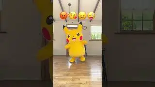 😡😘😖😜Tantangan emoji Pikachu! #Pok&eacute;mon #Pok&eacute;monIndonesia #Shorts