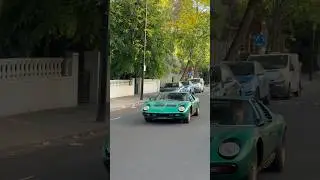 Lamborghini Miura SV on the streets of central London #lamborghini  #miura