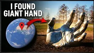 😶&zwj;🌫️I Found Strange Giant Hand in Google Maps and Google Earth 🌎#mystisk #googleearth 