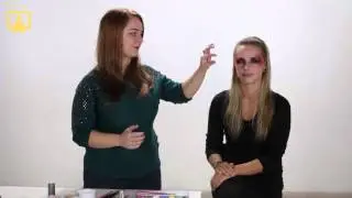 Грим вампира. Видео урок по гриму. Вампирский грим. Грим видео / VideoForMe - видео уроки