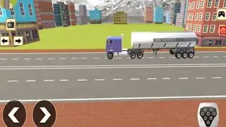 Oil Truck Parking Driving Game| Android gameplay