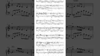 A Riderless Horse at the Gates at Dawn - Sheet Music for Solo Piano - #shorts