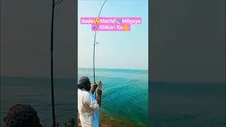 #fishing🎣Big fish🐟Catching With fishing Rod and Reel Feeder #River Fishing #Short's Feed #Videos#sub