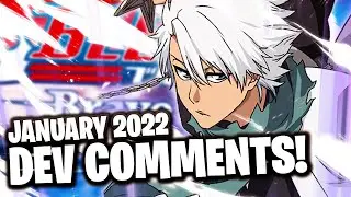 NEW SINGLE PLAYER QUEST COMING SOON?! JANUARY 2022 DEV COMMENTS! Bleach: Brave Souls!