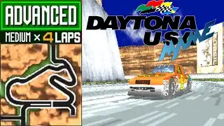 Daytona USA MAME: Number 8 Car (Advanced) (1st)