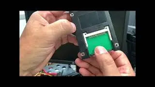How to clone a CNC HDD 2.5” IDE into an SSD. Image creation and cloning to CF. Part #3