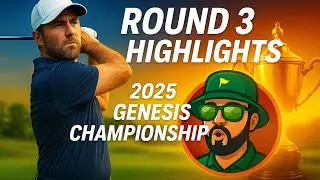 Round 3 Highlights | 2025 Genesis Championship | Incredible Golf Shots & Intense Moments