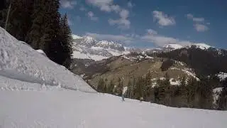 Porte du Mont-Blanc - Treffleannaise - Piste Bleue - Haute-Savoie - Mars 2022