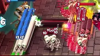 Castle Crush 100+ Skeletons in 1 Lane