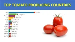 Top Tomato Producing Countries 1961-2020