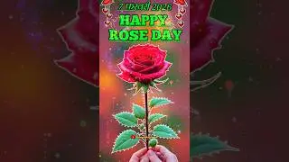 7 february happy rose day rose day ki hardik shubhkamnaye 💐 have a nice day #shorts #viralvideo