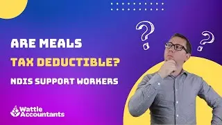 Are Meals Tax Deductible? NDIS Support Workers