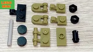 How to build mini Lego military vehicles 