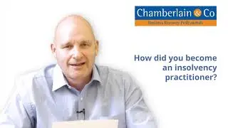 How did you become an insolvency practitioner?