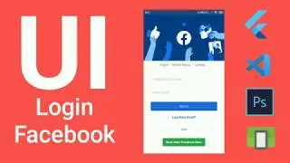 UI Facebook Login Flutter