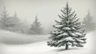 Daytime Snowy Winter Village Peaceful Landscape Frame TV Art &ndash; FREE Preview! 🌞