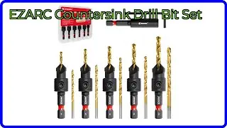 REVIEW (2025): EZARC Countersink Drill Bit Set. ESSENTIAL details.
