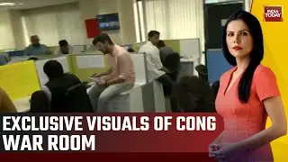 Watch India Today Team Reaches Congress War Room In Karnataka Ahead Of Assembly Polls