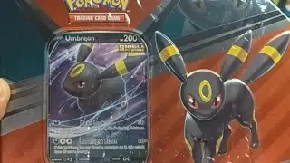POKEMON TCG UMBREON V HEROES TIN OPENING