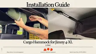 MOD Cargo Hammock Jimny 4-XL (5-door) - Installation Guide