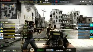 CS:GO NiP vs HellRaisers (dust2) - FACEIT League 2015 Stage 3
