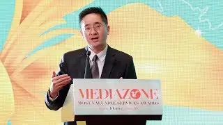 Honoured Guest Dr. Bernard Chan Pak Li 陳百里 at Mediazone's HKMVC Services Awards and Smart City Forum