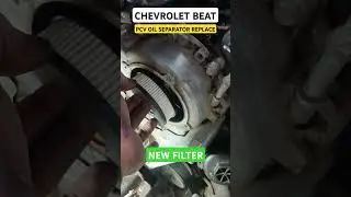 chevrolet beat pcv oil separator filter change 639 #shorts #shortvideo
