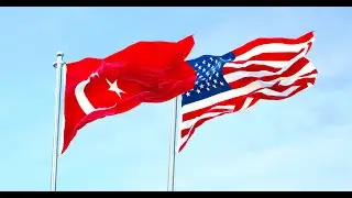 Turkey vs United States: Epic Flag Waving in 4K!