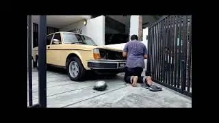VOLVO 244GL 1980 HEADLIGHT CONVERSION!!