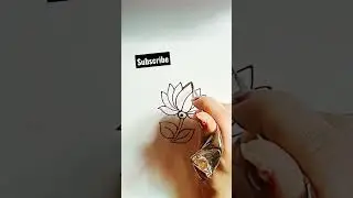 simple lotus #art #viral