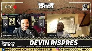 Colorado Buffaloes Recruiter DEVIN “Coach Ris” RISPRESS