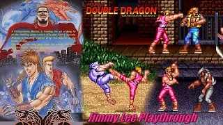 Return of Double Dragon (SFC/SNES) - Jimmy Lee Playthrough