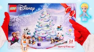 ❄️ Abrimos el Calendario de Adviento de FROZEN ❄️ Con Elsa, Anna, Olaf y muchos m&aacute;s! 🎁
