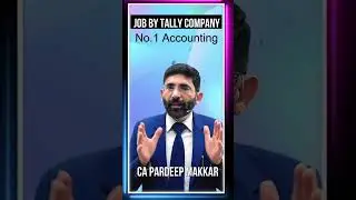 Jobs by Tally Company | What Can Do After 10+2 #jobs #shorts #tally #tallyprime #accountant