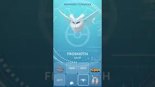 Snom to Frosmoth Evolution Pok&eacute;mon GO