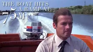 LIVE AND LET DIE BOAT CHASE