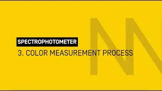 Spectrophotometer | 3. COLOR MEASUREMENT PROCESS